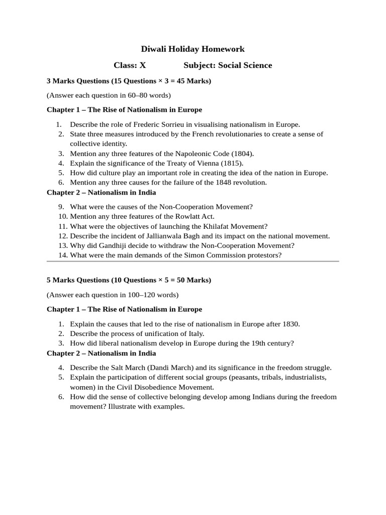 Class 10 DHH Social Studies PDF