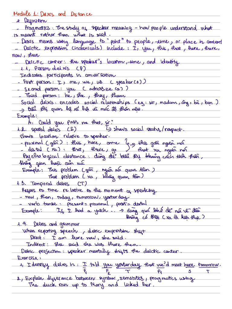 Pragmatics | PDF