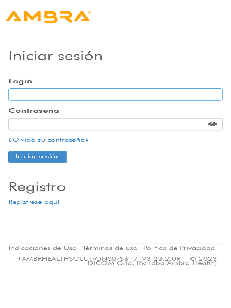 Términos y Política de Privacidad Ambra | PDF