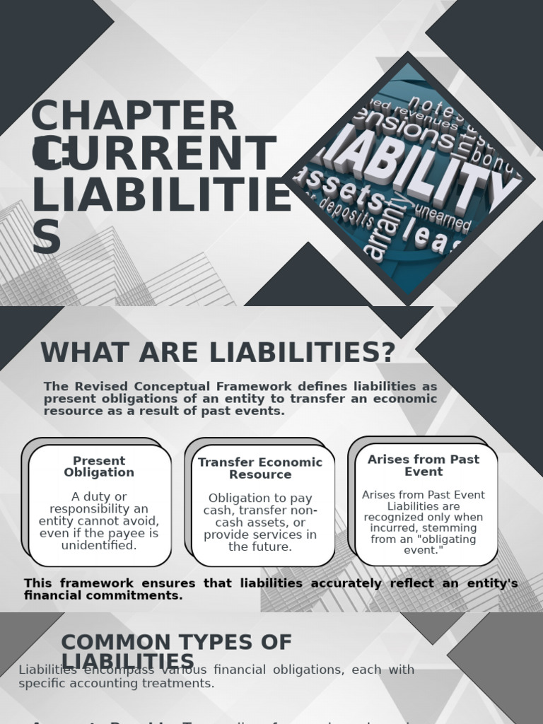 Chapter 1 Current Liabilities | PDF | Expense | Taxes