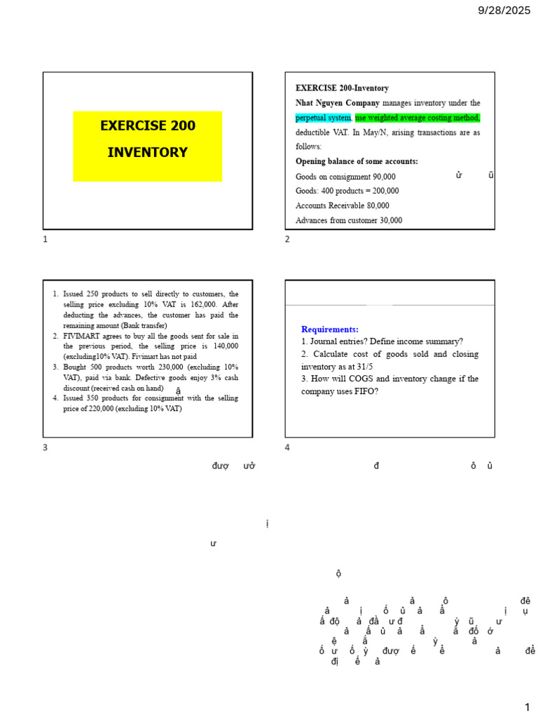 KTTC200 Inventory | PDF