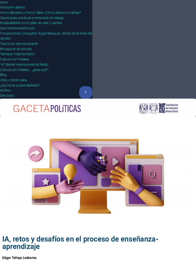 IA en educación: retos y oportunidades | PDF | Inteligencia artificial ...