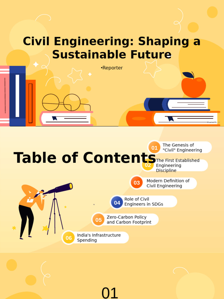 Civil Engineering An Overview | PDF | Infrastructure | Sustainability