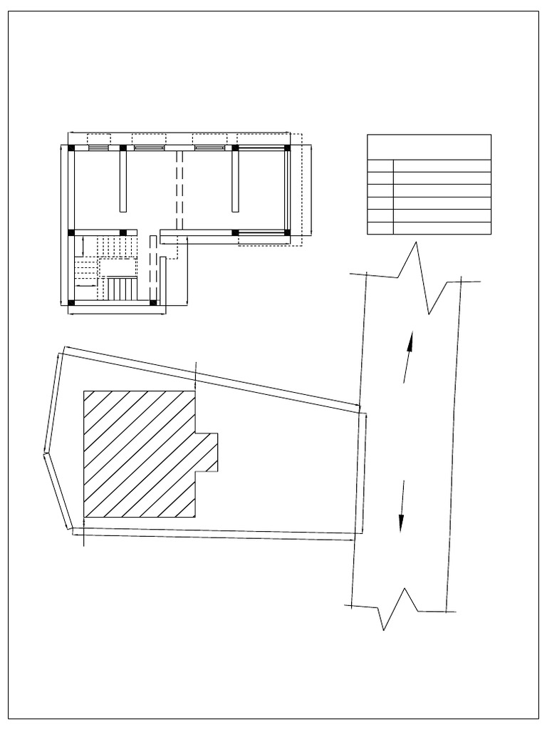 First Floor Plan and Site Layout | PDF