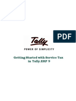 Getting Started With Service Tax in Tally - Erp 9 - Tally Downloads - Tally AMC - Tally - NET Services