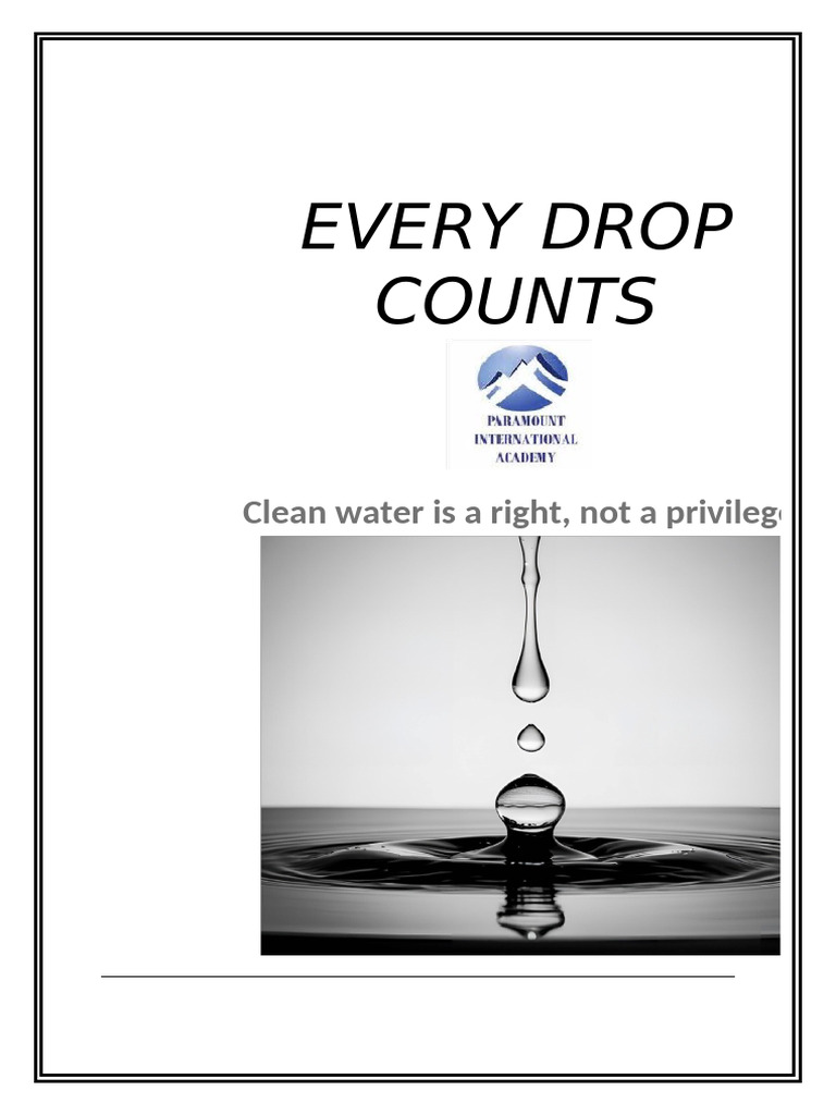 Year 7c Group Presentation | PDF | Drinking Water | Water