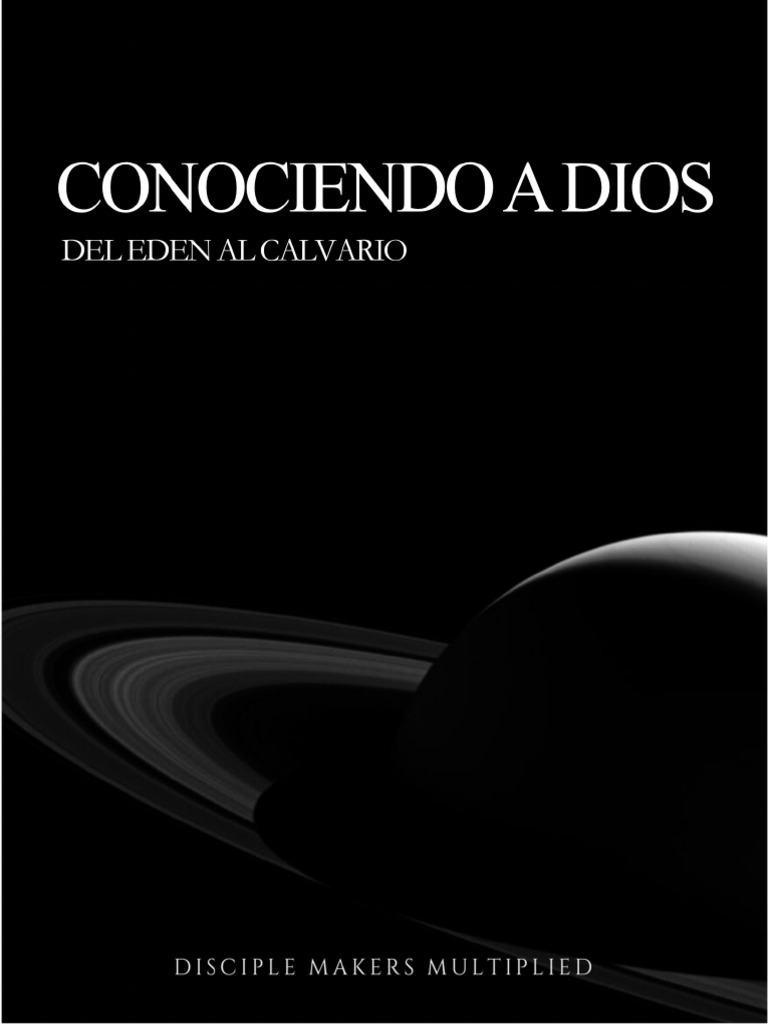 Curriculum de Conocimiento de Dios | PDF | Biblia | Dios