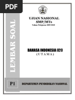 Download Soal UN SMP Bahasa Indonesia C1 Tahun 2010 by Mulyo Wong Cirebon SN94016752 doc pdf