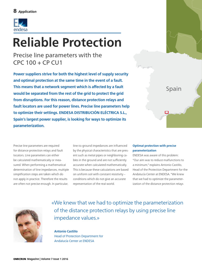 CPC100 CPCU1 Article Reliable Protection OMICRON Magazine 2016 ENU ...
