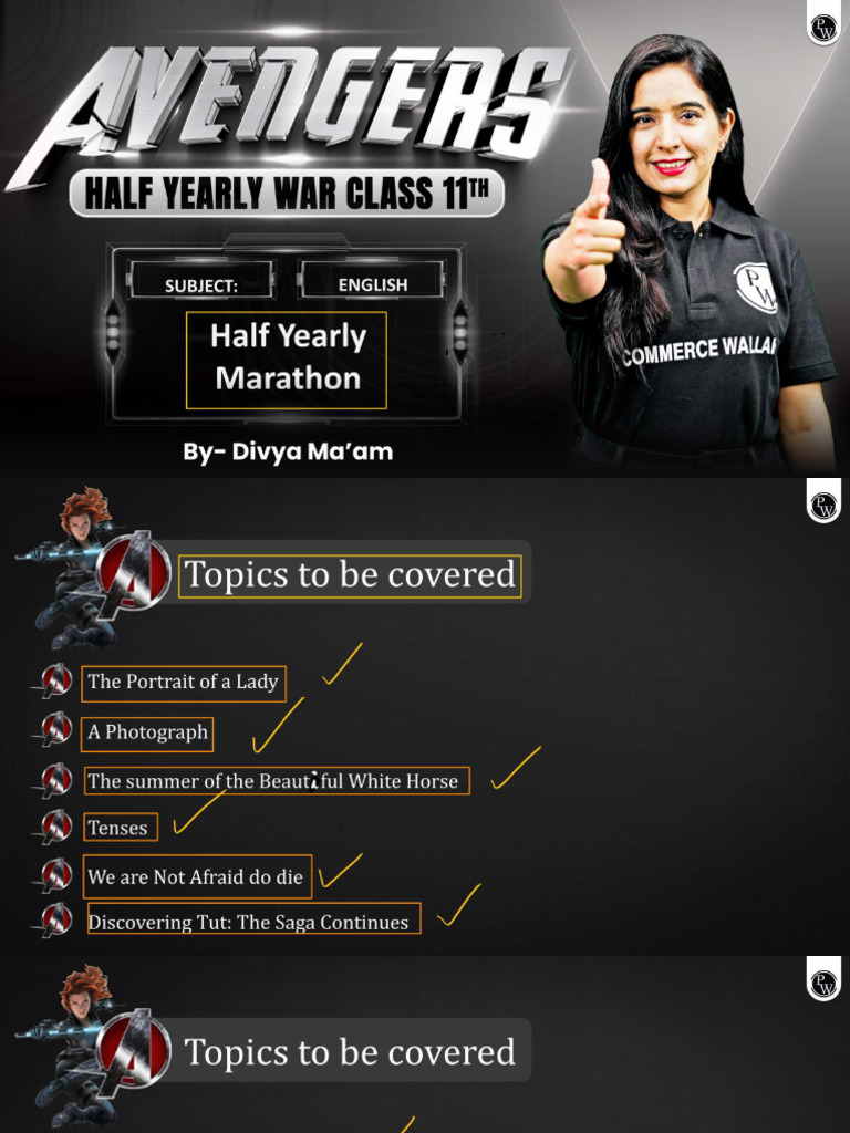 Marathon Class Notes | PDF