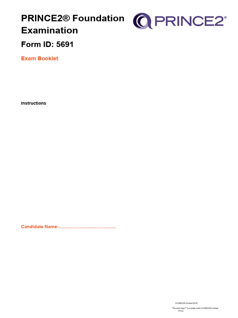 5691 A4 Questions 3 | PDF | Risk | Project Management