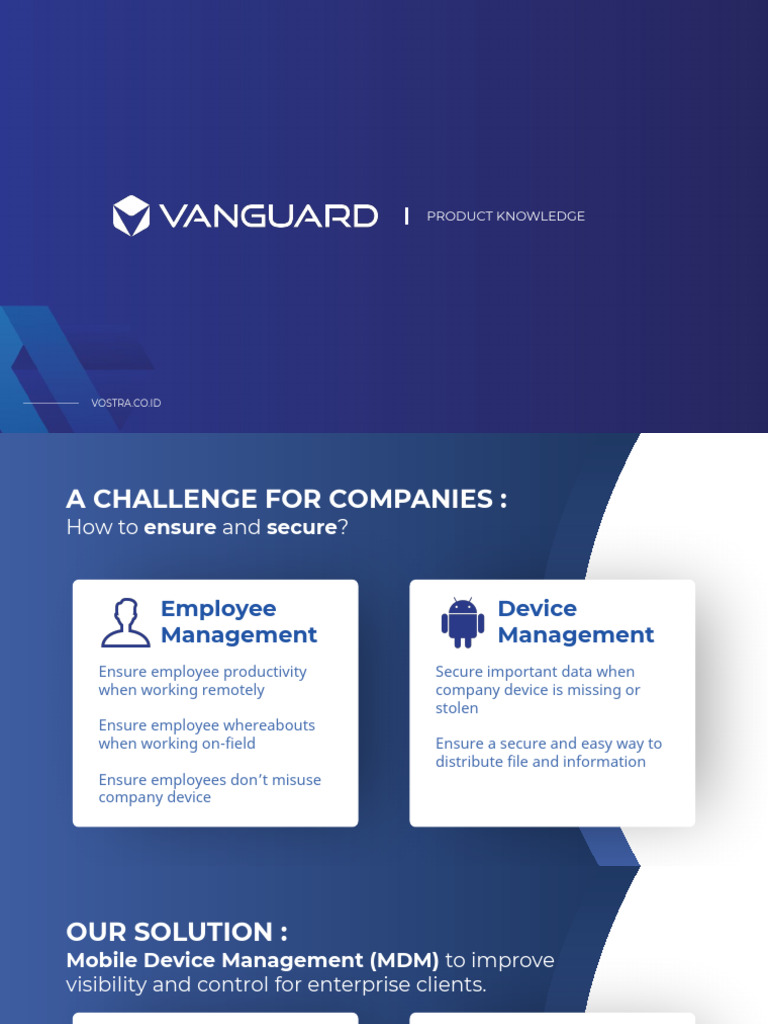 Vanguard MDM for Secure Device Management | PDF | System Software ...
