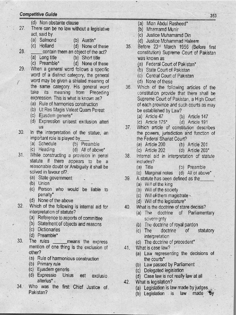 PERA Rules Book Pages 9 | PDF