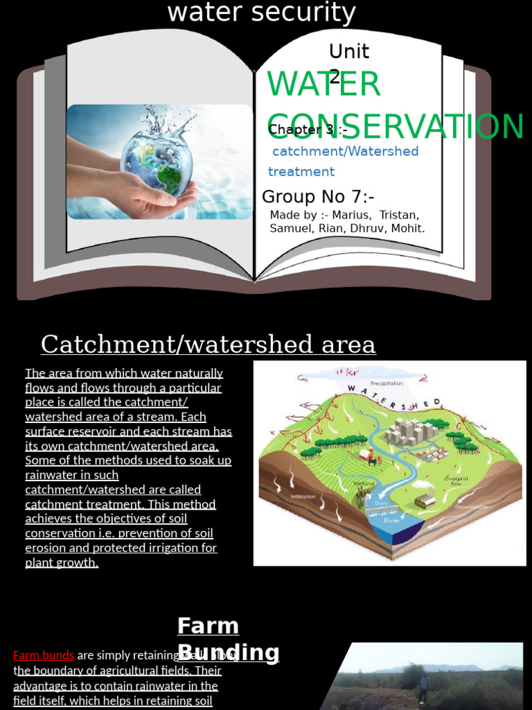 Effective Catchment Treatment Methods | PDF | Stream | Dam