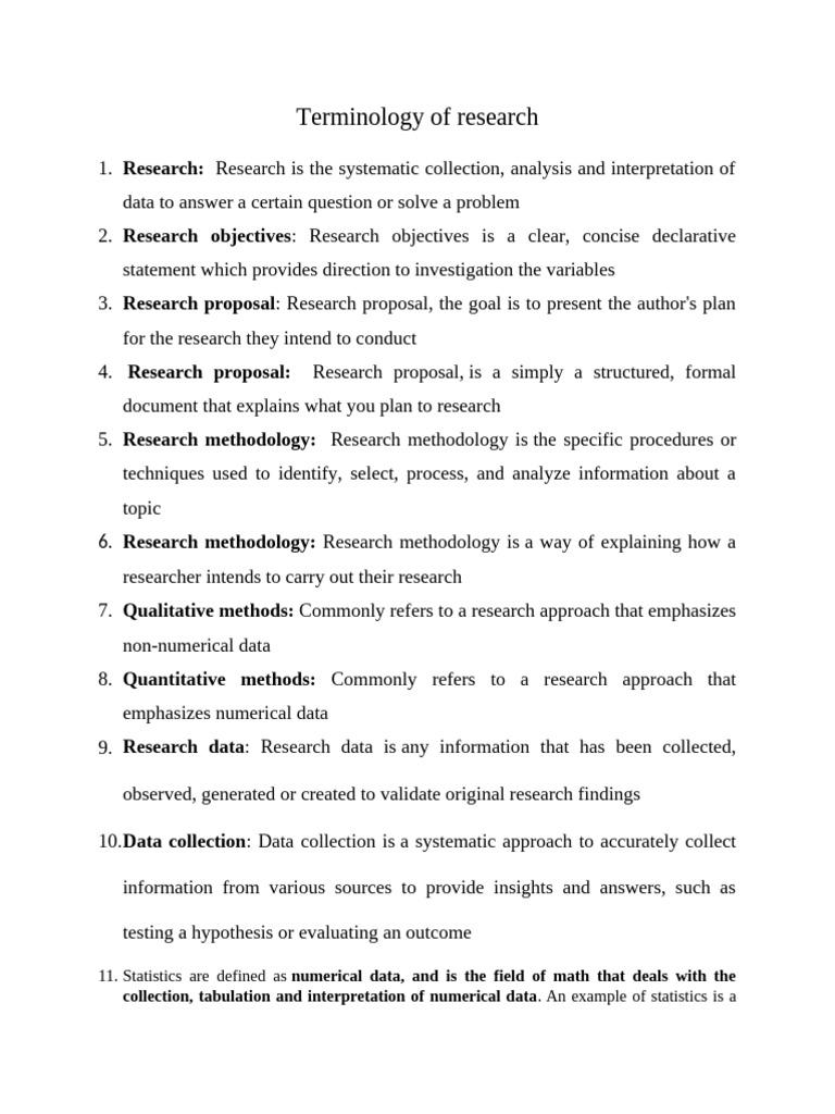 Understanding Research Methodology | PDF | Methodology | Statistics