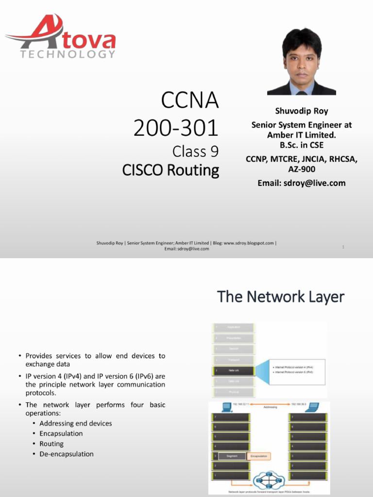 Class 9 CISCO Routing | PDF