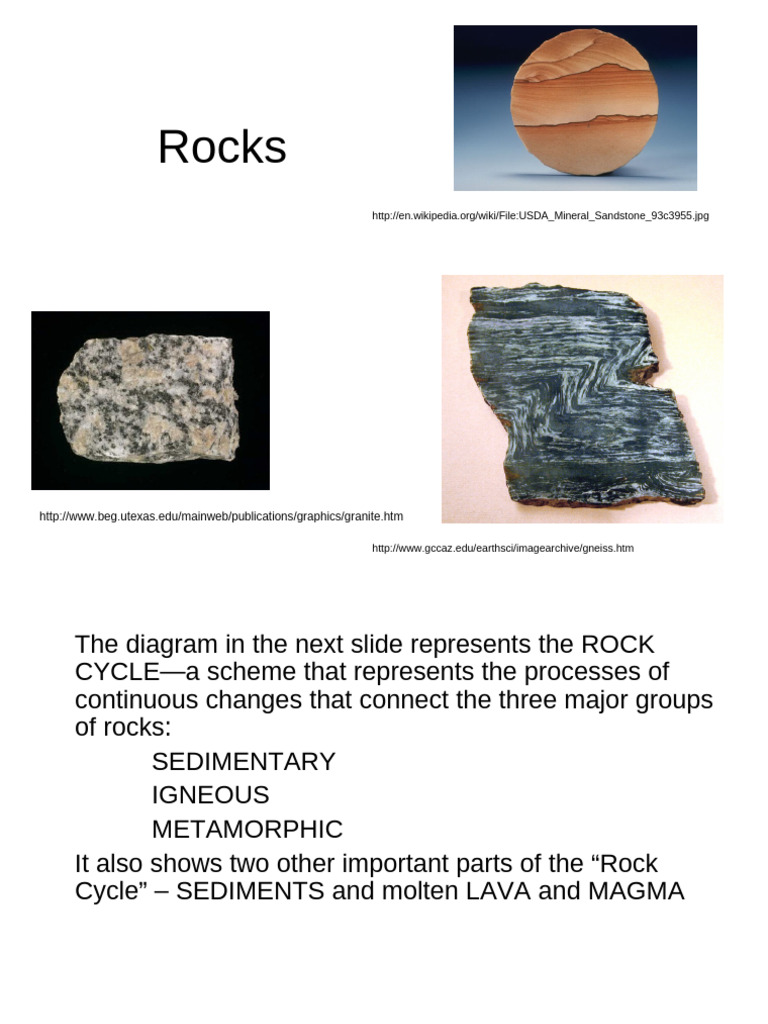Rocks | PDF | Rock (Geology) | Igneous Rock