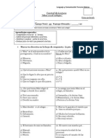 Prueba Mini Va Al Colegio 3º