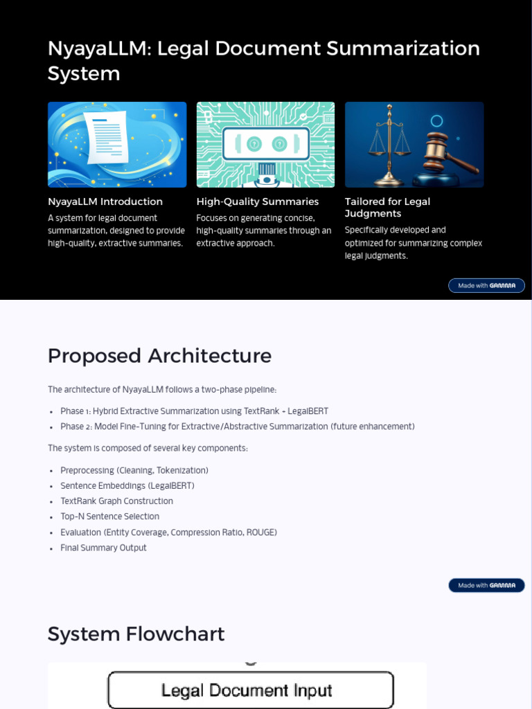 Legal Document Summarization System | PDF | Applied Mathematics ...