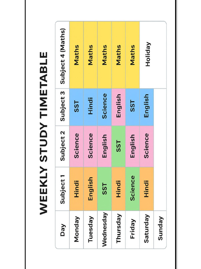 Timetable 11111 | PDF