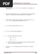 Ib Mathematics Higher Level Sample Questions