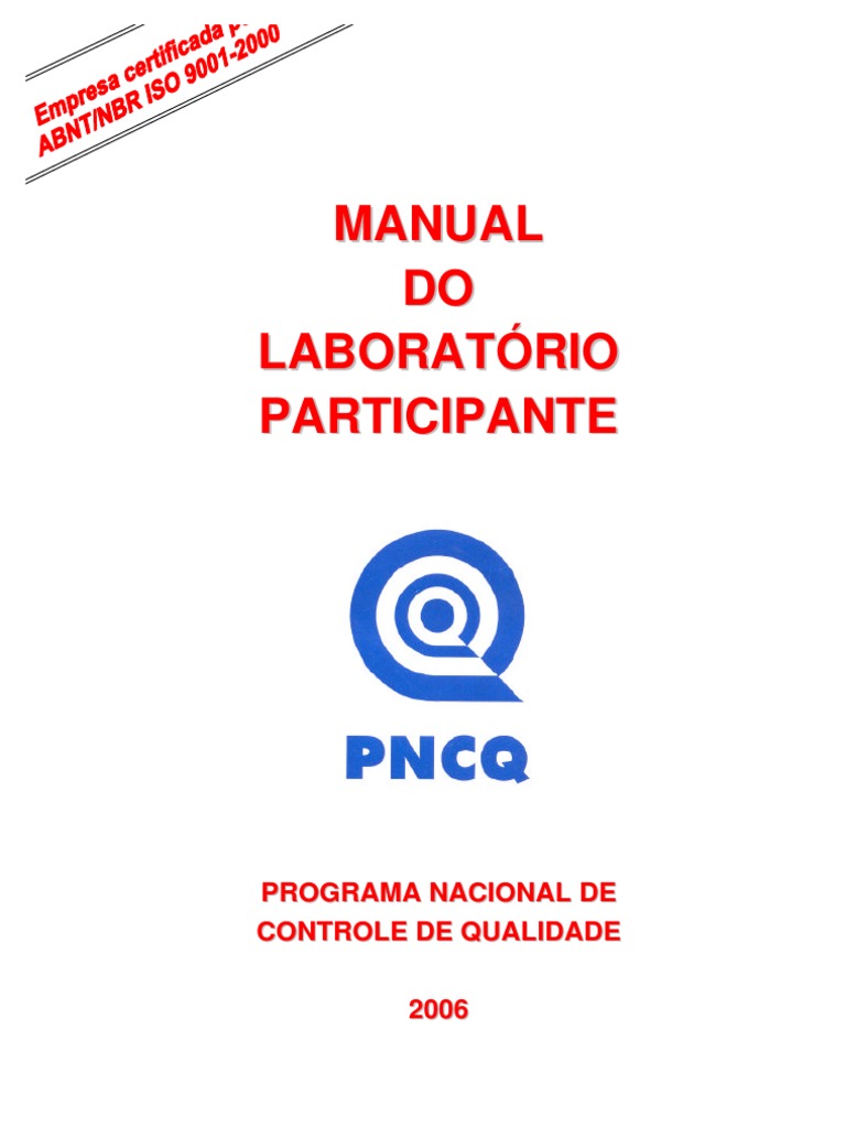 Manual PNCQ | PDF | Qualidade (Negócios) | Negócios (Geral)