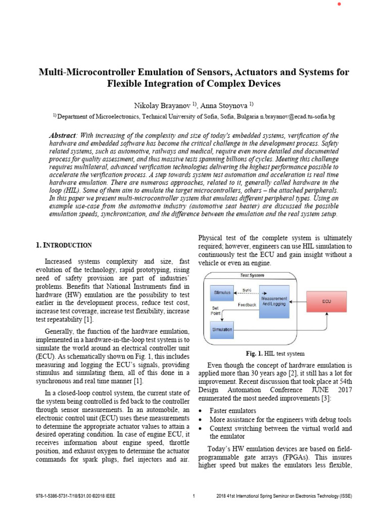 ISSE.2018.8443703 | PDF | Emulator | Computer Architecture