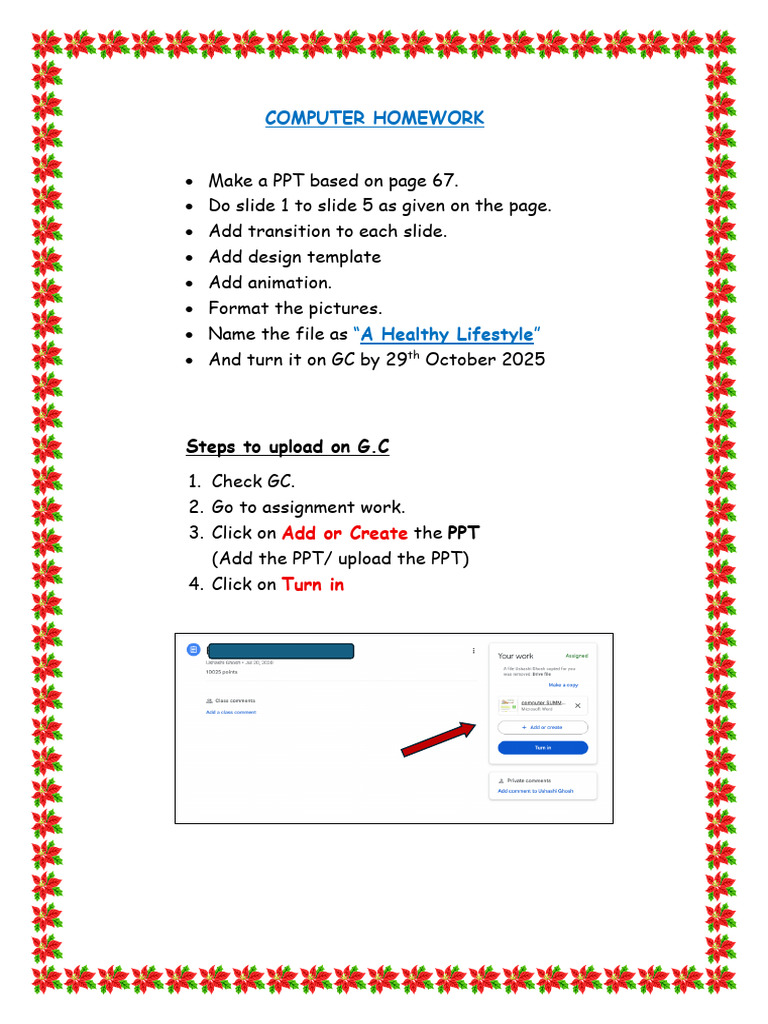 Computer Homework 16.10.25 | PDF