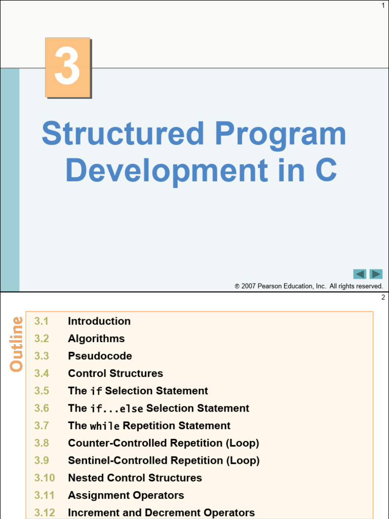 C Programming Control Structures Guide | PDF | Algorithms | Control Flow