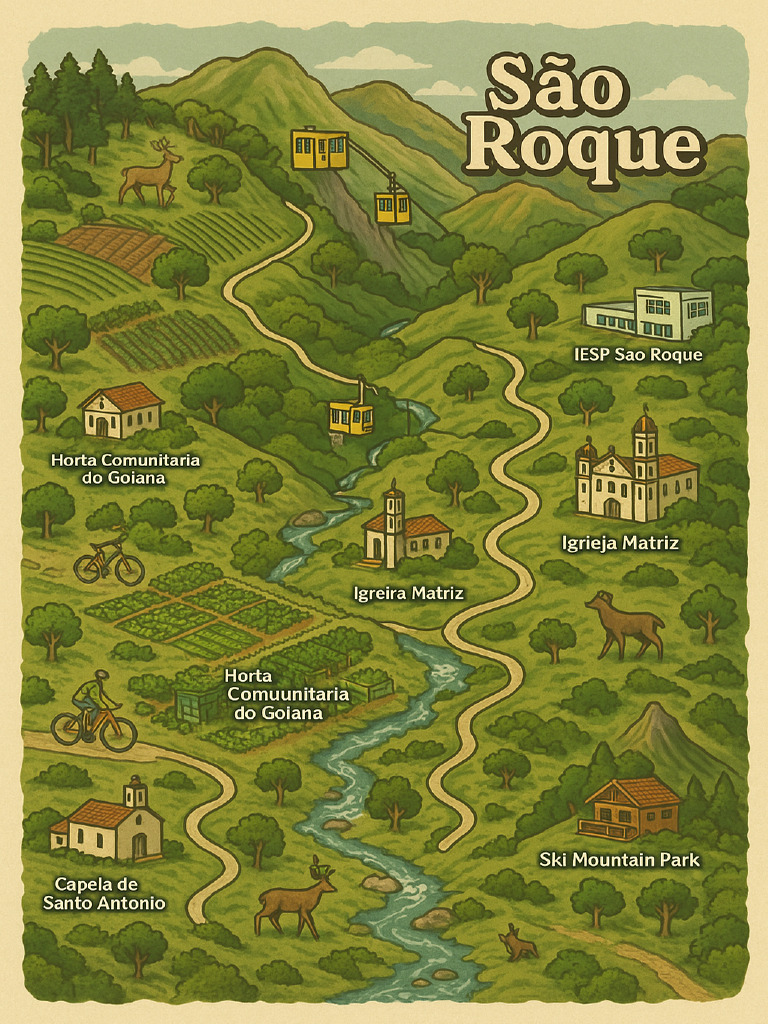 Mapa Ludico Sao Roque | PDF