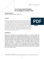 Alterkawi_2001_Application of GIS in Transportation Planning