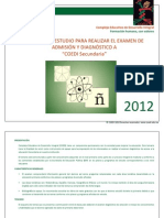 COEDI Guia Examen Sec Und Aria 2012