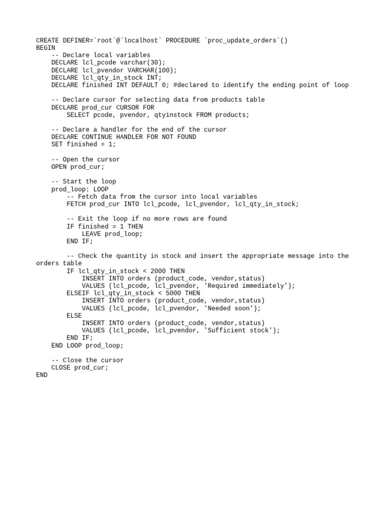 Cursor Code SQ | PDF