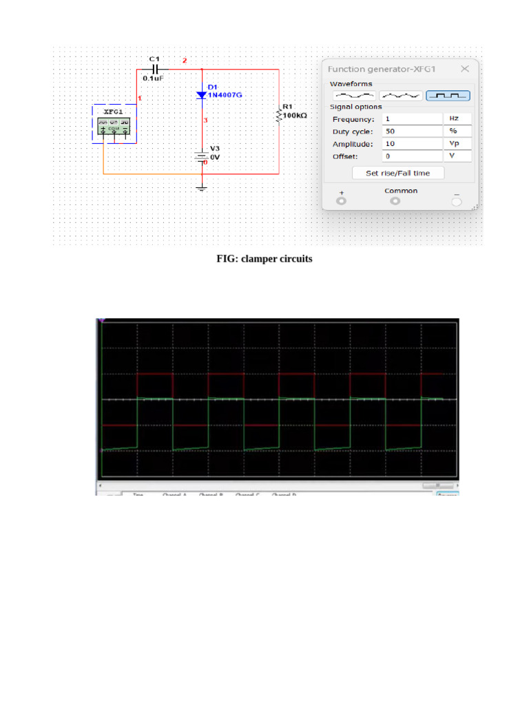 FIG: Clamper Circuits | PDF