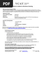 VCAT Common Procedures Practice Note | PDF | Alternative Dispute ...