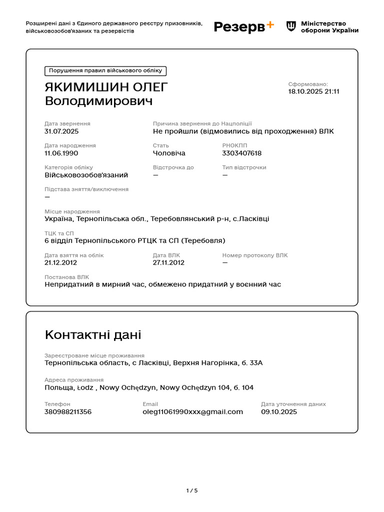 Oberig Full Info | PDF