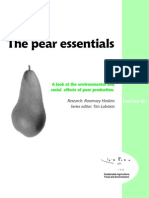 The Pear Essentials - Food Facts