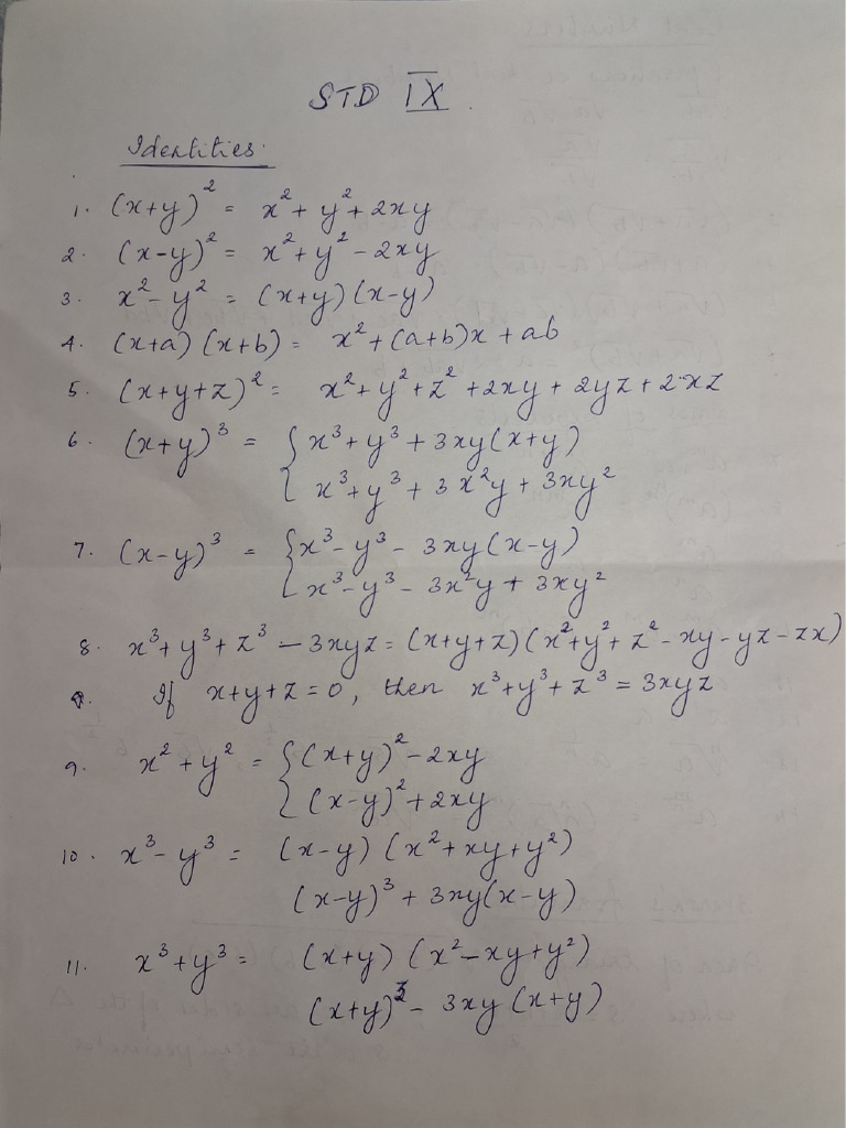 Statistics Formulas | PDF