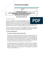 PROYECTO de Acuerdo del Plan de Desarrollo Pereira