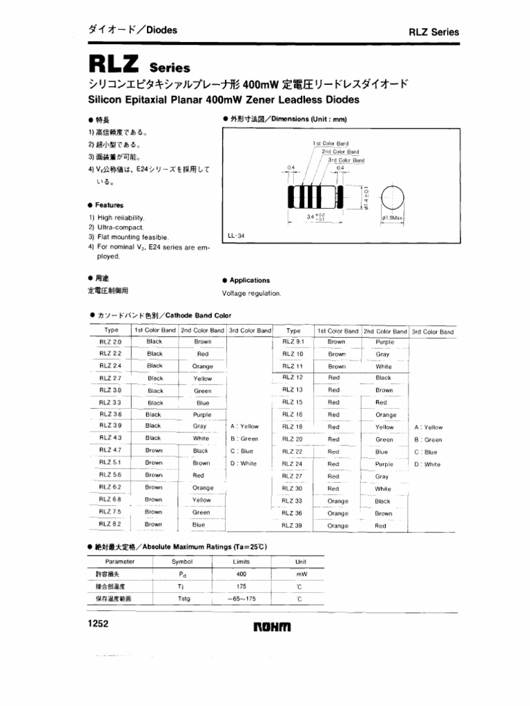 Rohmd006 1252 | PDF