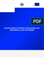 Plan de Estudios Desarrollo de Software - El Salvador