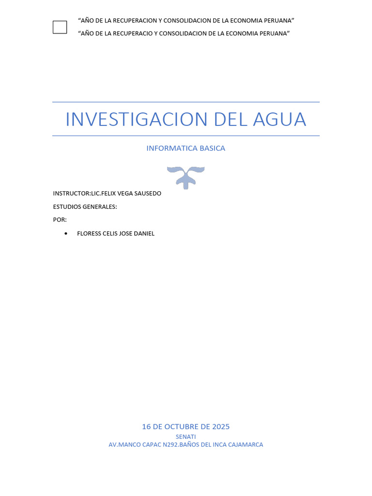 El Agua1 | PDF | Agua | Ciencias de la Tierra
