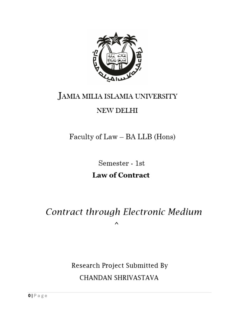 E-Contracts: Legal Binding Overview | PDF | Justice | Crime & Violence