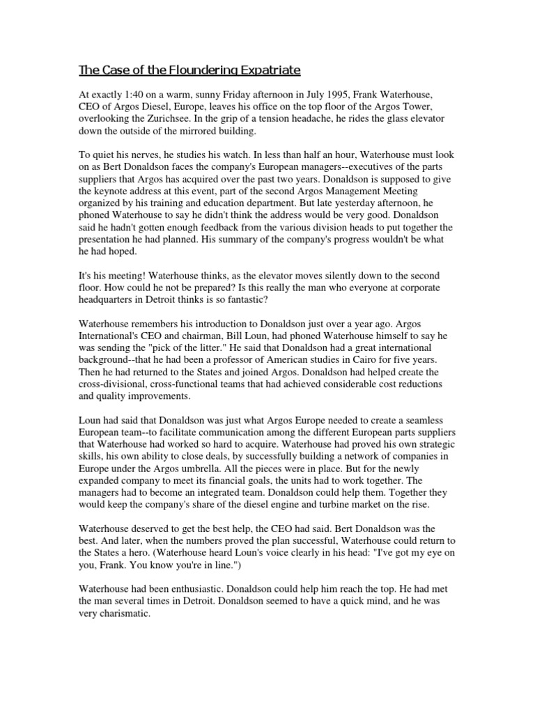 The Case of The Floundering Expatriate Eng PDF