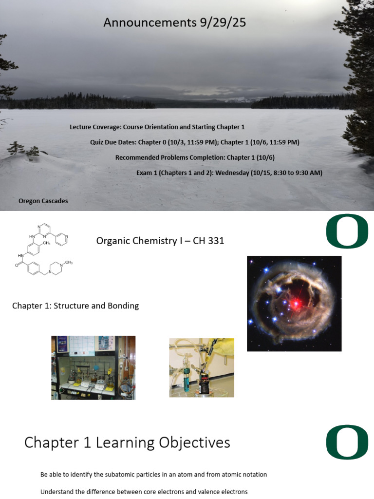Organic Chemistry I: Chapter 1 Overview | PDF | Atomic Orbital ...