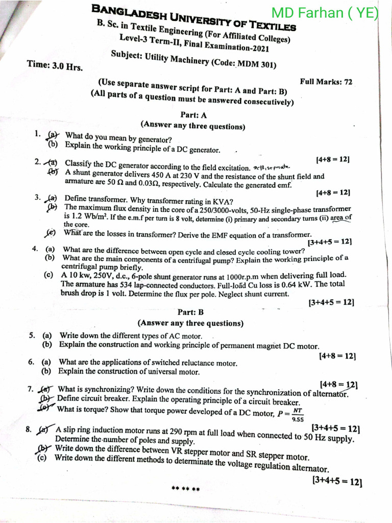 Um Pyq | PDF