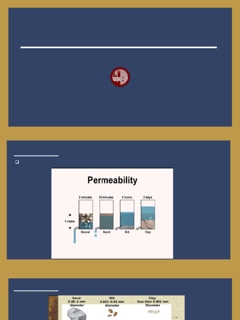 Falling Head Permeability Test Guide | PDF | Chemical Engineering ...
