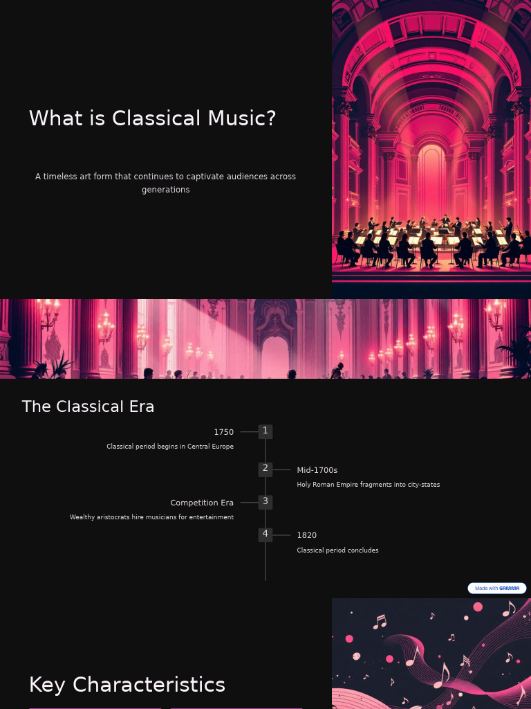 Overview of Classical Music Era | PDF | Classical Period (Music ...