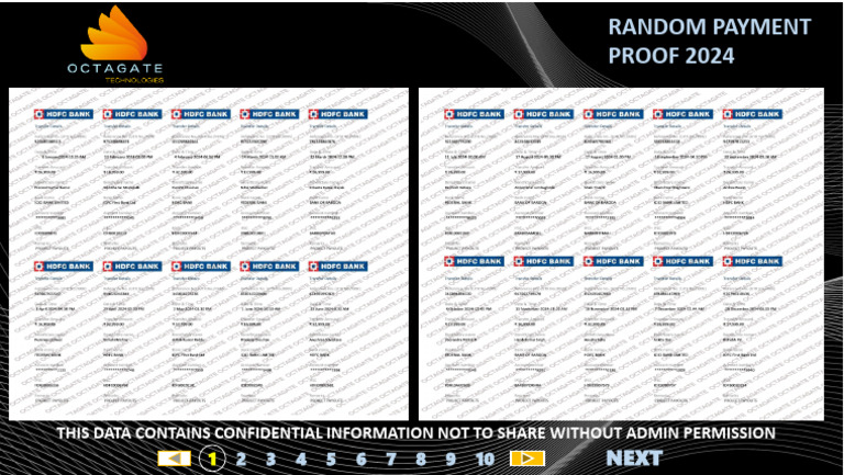 Octagate Bank Details 2024 | PDF