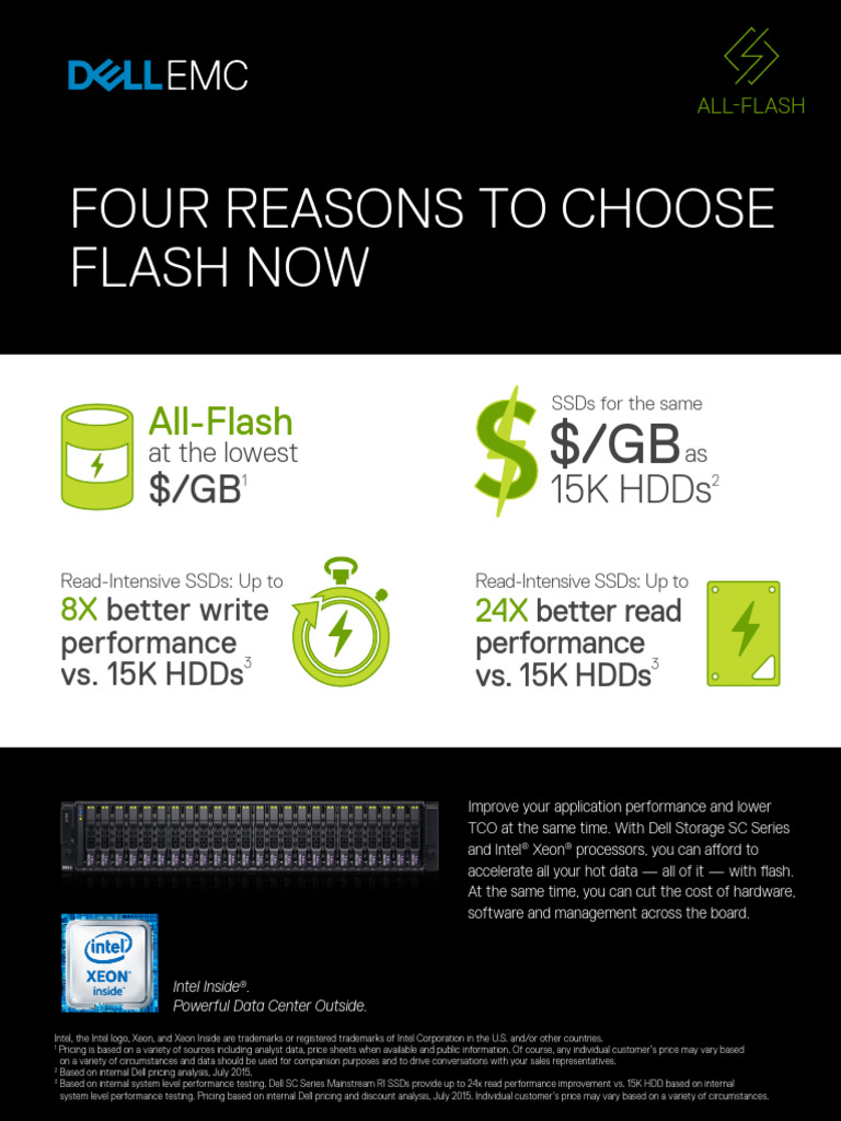 Four Reasons To Choose Flash Now | PDF | Solid State Drive | Hard Disk ...